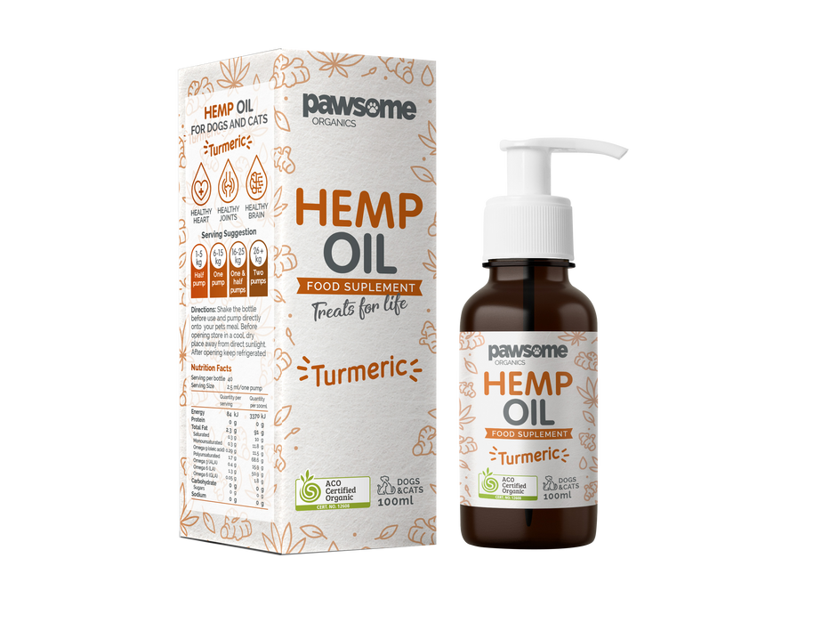 Hemp Oil Turmeric 100ml