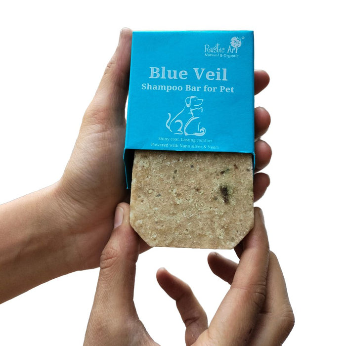 Pet Shampoo Bar with Neem Extract & Nano Silver