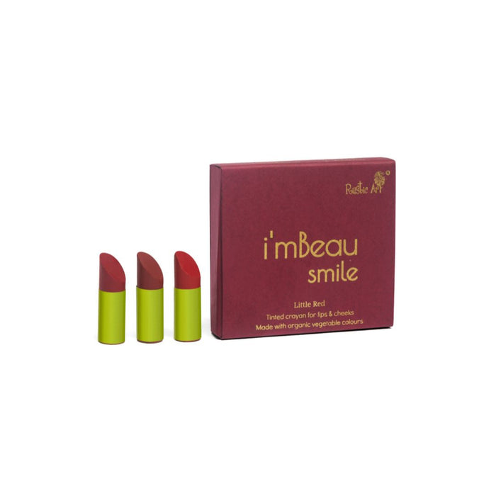 Little Red | Zero waste Lip & Cheek Tint | Pack of 3 (MINI)