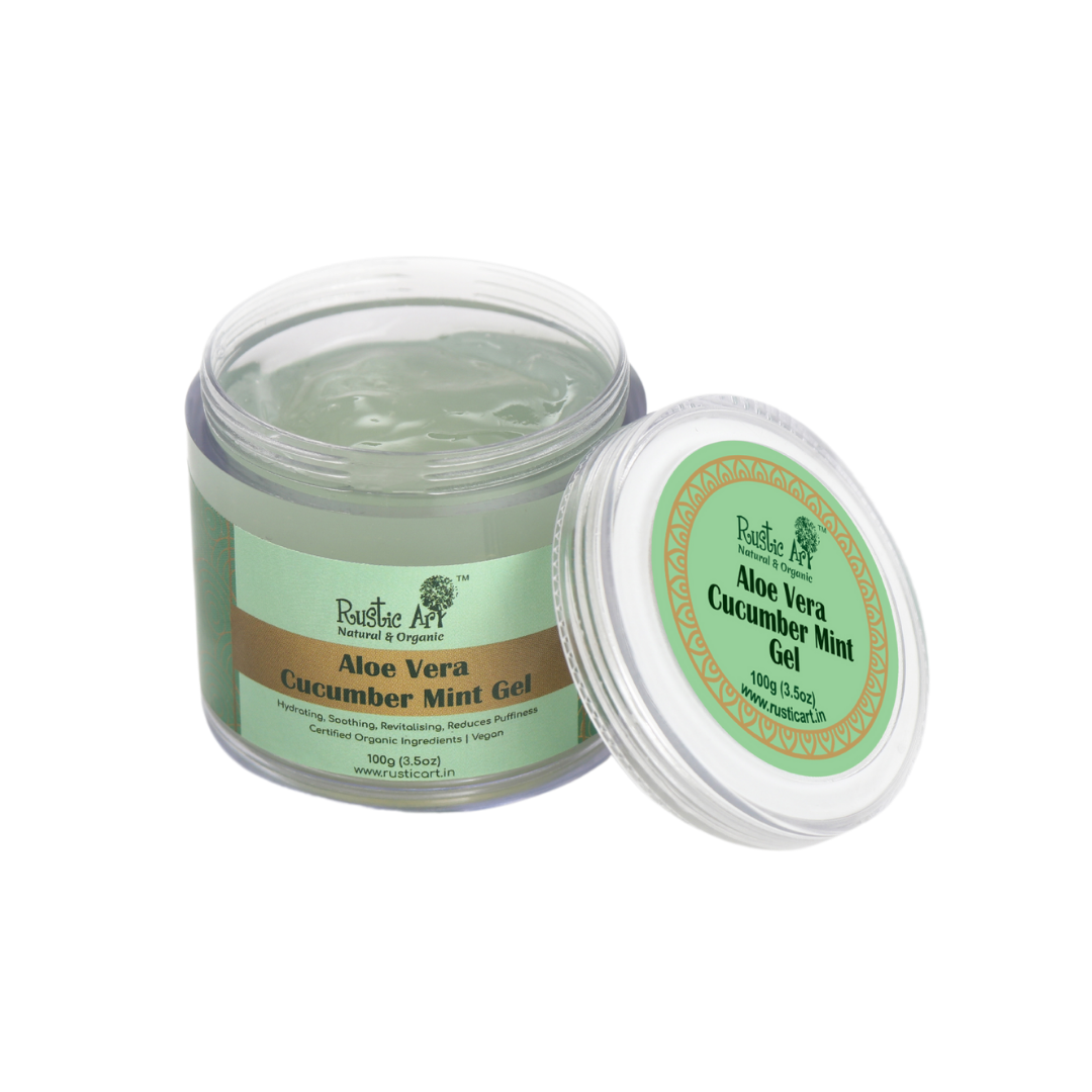 Aloe Vera Cucumber Mint Gel (100gm) — www.anythingvegan.com.au