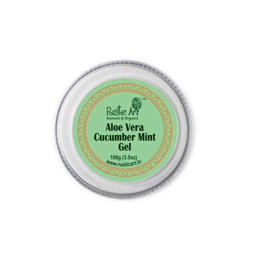 Aloe Vera Cucumber Mint Gel (100gm) | Organic, Vegan